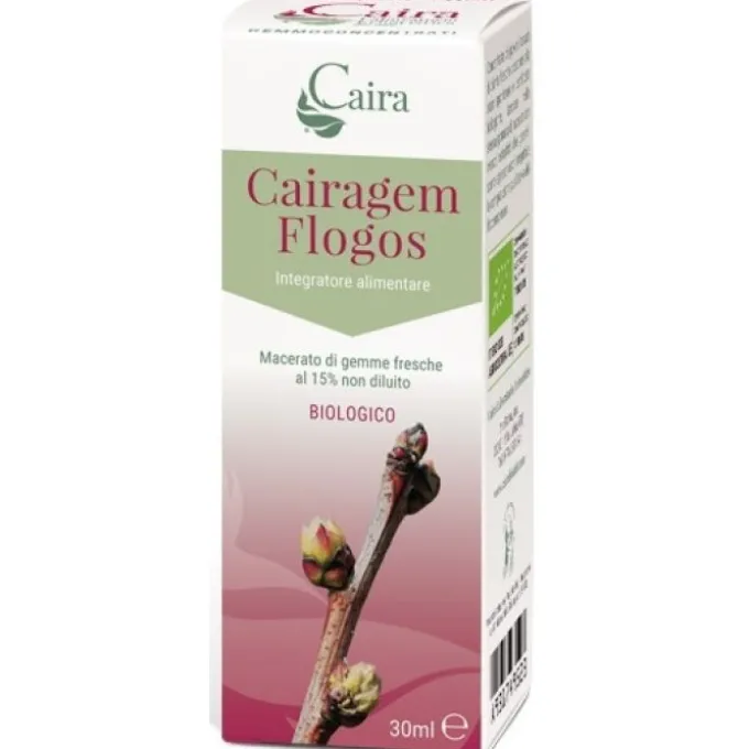 Caira Laboratorio Erboristico Cairagem Flogos Gemmoderivato Bio Gocce 30 Ml