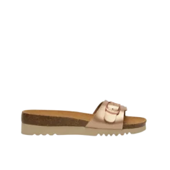CALZATURA GINNI LAMINATED SYNTHETIC BIS W ROSE GOLD 39
