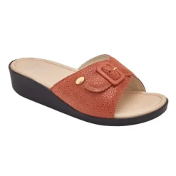 Calzatura Mango Squared Printed Suede W Rust 41 Calzature