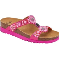CALZATURA NEW BOGOTA' WEDGE SATIN+BEADS W FUCHSIA 36 - DISPOSITIVO MEDICO CLASSE I