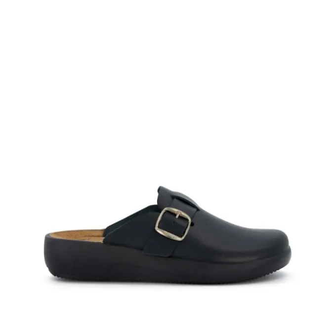 Calzatura Nilla Buckle Leather Black Tomaia Pelle Fodera Tomaia Sfoderato Sottopiede Pelle Scamosciata Suola Pu Fittingg 39