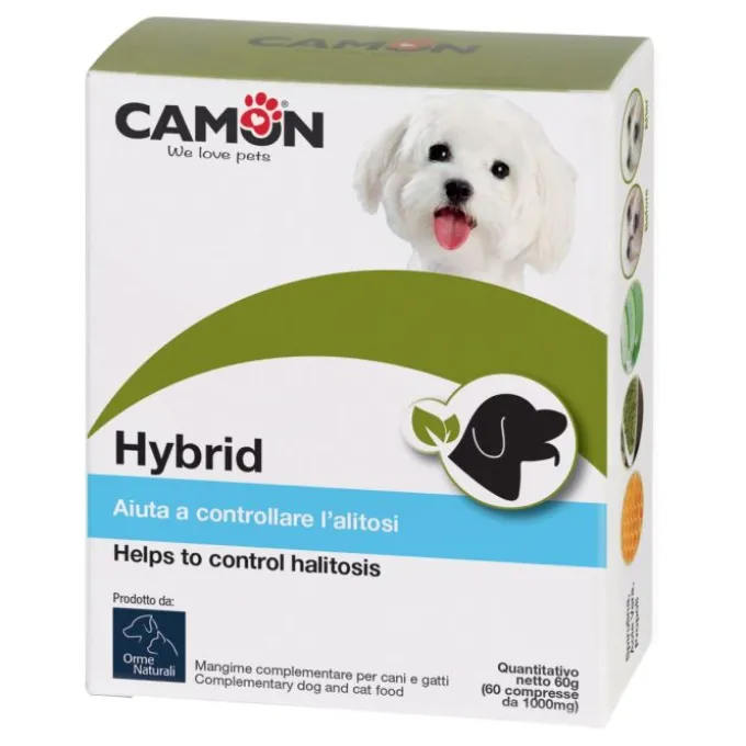 Camon Hybrid Compresse Integratore Contro I Cattivi Odori Cani 60 Compresse