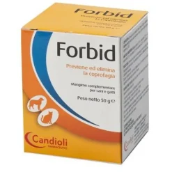 Candioli Forbid Integratore Per Coprofagia Cani E Gatti 50 G