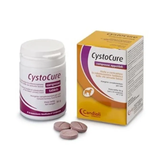 Candioli Ist.profil.e Farm. Cystocure Forte Barattolo 30 Compresse Integratori Per Animali