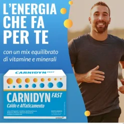 Carnidyn Fast Magnesio E Potassio Integratore 20 Bustine Tonificanti