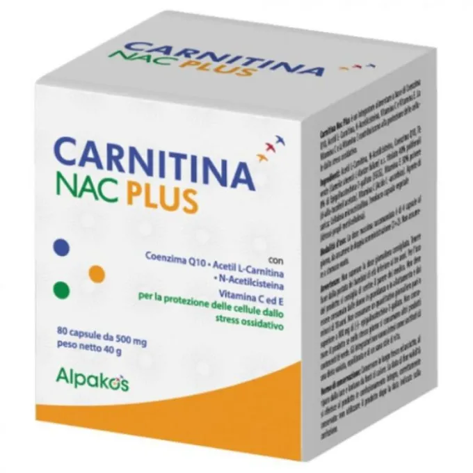CARNITINA NAC PLUS - ENERGIA E BENESSERE METABOLICO