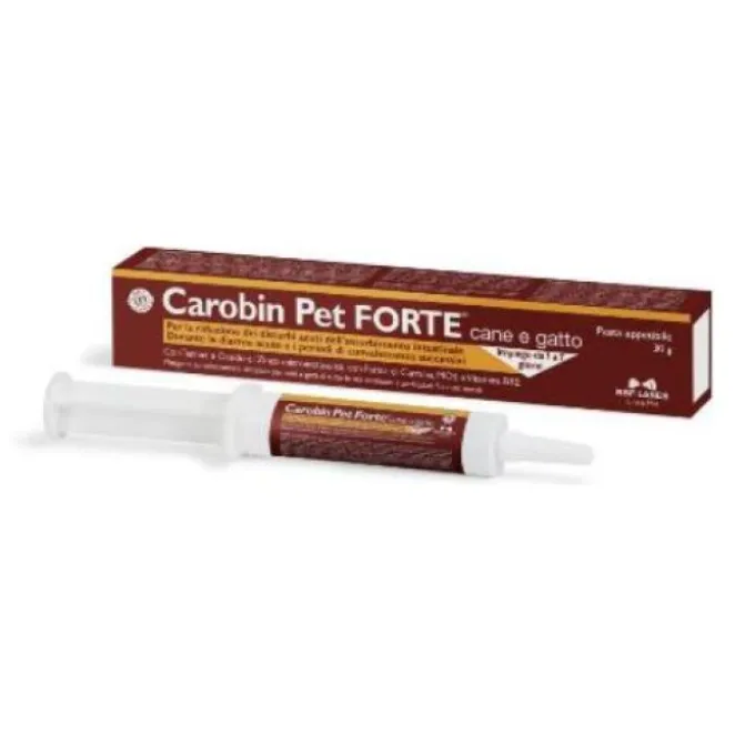 Carobin Pet Forte Pasta 30 G Integratori Per Animali