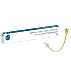 Catetere Foley In Lattice Siliconato Per Adulto 2 Vie Puntanelaton Fori Laterali Diametro Ch 16 Con Palloncino 5-15 Ml1 Pezzo