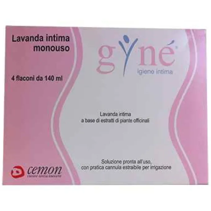 Cemon Gyne Lavanda Vaginale 4 Flaconi Monouso Ripristino Microflora