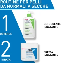 Cerave Crema Corpo Idratante Pelle Molto Secca 340 G Idratanti Viso Pelle Normale