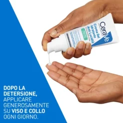 Cerave Crema Viso Idratante Anti-Lucidità Pelle Grassa E Mista 50Ml