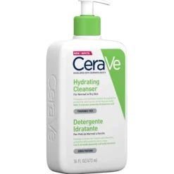 Cerave Detergente Idratante Viso Pelle Da Normale A Secca, Con Acido Ialuronico E Ceramidi 473 Ml