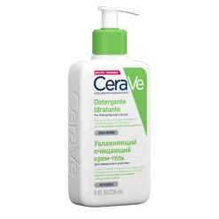 Cerave Detergente Idratante Viso Pelle Da Normale A Secca, Con Acido Ialuronico E Ceramidi 236 Ml