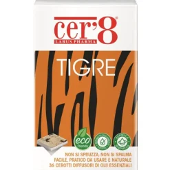 Cer'8 Formula Tigre 36 Cuscinetti Antizanzare