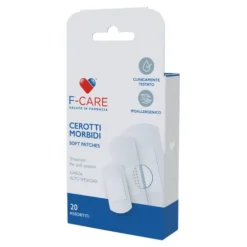 Cerotti Morbidi F-Care Misure Assortite 20 Pezzi