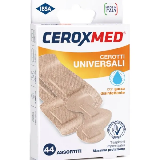 Cerotti Universali Ceroxmed Assortiti 44 Pezzi