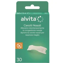 Cerotto Nasale Alvita 30 Pezzi