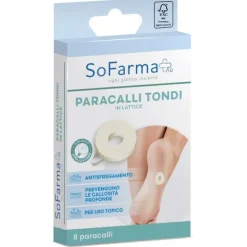 Cerotto Paracallo Tondo Sofarmapiu' 8 Pezzi