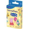 Cerotto Piccole Ferite Dermaplast Peppa Pig 2 Pezzi Da 40X60Mm + 4 Pezzi Da 16X57 Mm + 6 Pezzi Da 19