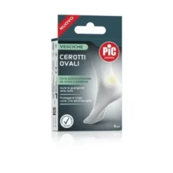 Cerotto Pic Vesciche Ovali 44X69 Mm 6 Pezzi