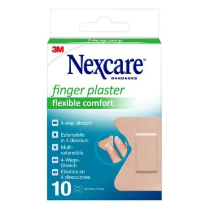 Cerotto Preparato Nexcare Finger Plasters Nfp001W 44,5X51 Mm