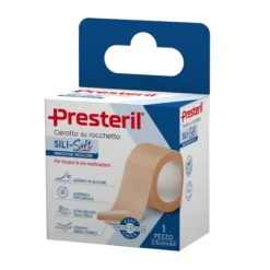 CEROTTO PRESTERIL SILI-SOFT SKIN ROCCHETTO 2,5 CM X 4 M - DISPOSITIVO MEDICO CLASSE I