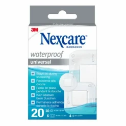 CEROTTO PRONTO NEXCARE WATERPROOF UNIVERSALE ASSORTITO 20 PEZZI