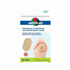 Cerotto Verruche Master-Aid Footcare Piedi/Mani 16 Pezzi E4