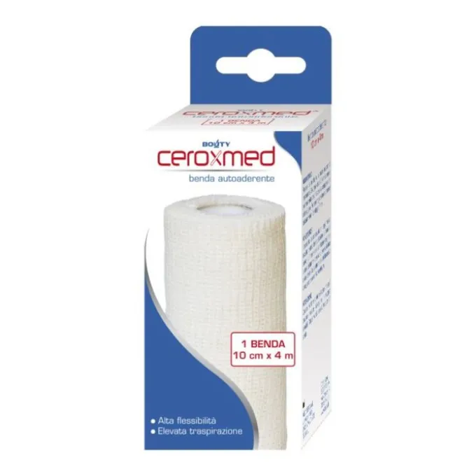 Ceroxmed Benda Autoaderente Cm 10X4 M Bende Elastiche Compressive