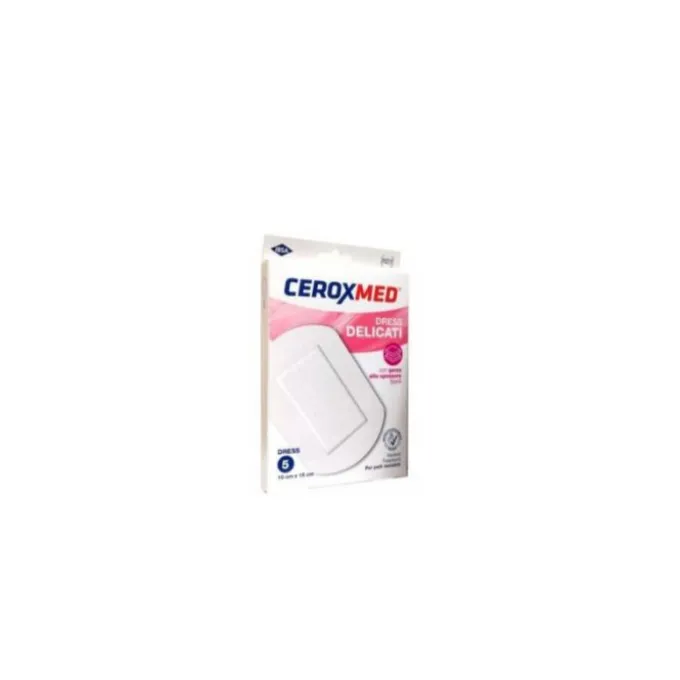 Ceroxmed Cerotti Dress Delicati 10X15 Cm 5 Pezzi