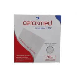 Ceroxmed Compresse Di Garza Sterili Tnt 10X10 Cm 12 Pezzi