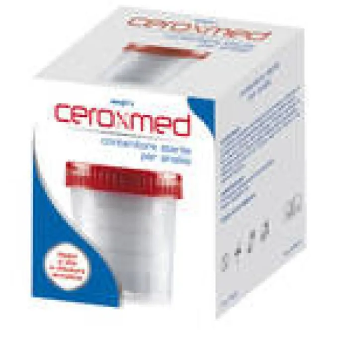 Ceroxmed Contenitore Sterile Per Analisi Urine 1 Pezzi Contenitori Urine