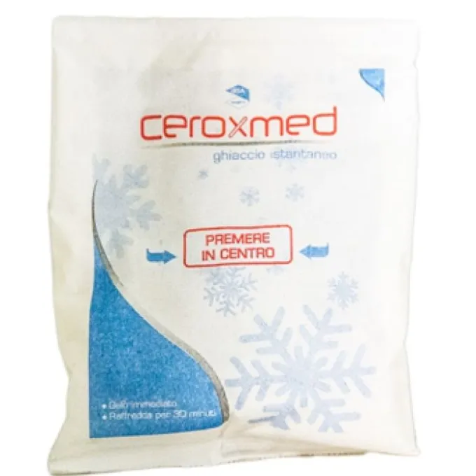 Ceroxmed Ghiaccio Istantaneo 1 Bustina Cuscinetti Gel Freddo