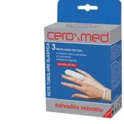 Ceroxmed Rete Tubolare Salvadito Imbottito 3 Pezzi Bende A Rete