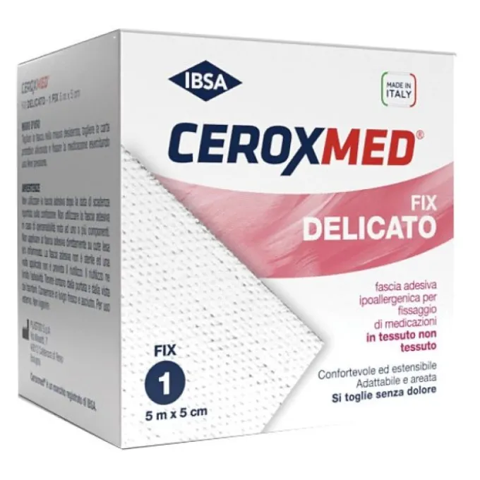 Ceroxmed Sensitive Fix Garza Da Medicazione M 5X5 Cm