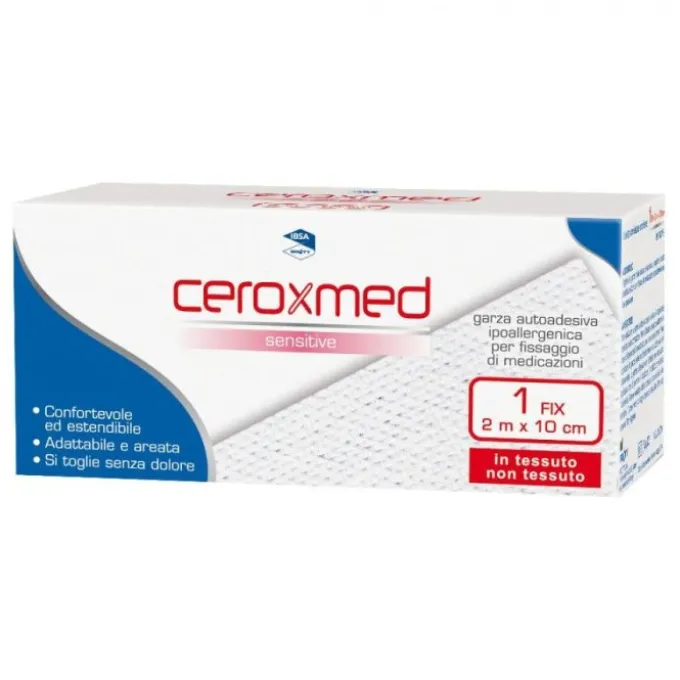 Ceroxmed Sensitive Fix Garza Da Medicazione M 2X10 Cm
