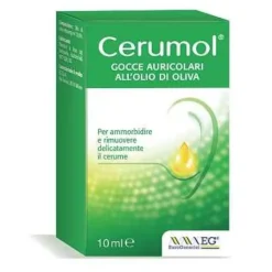 Cerumol Gocce Auricolari All'olio Di Oliva Flaconcino 10 Ml