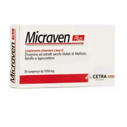 Cetra Micraven Plus 20 Compresse Integratori Venotonici