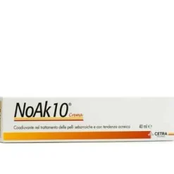 Cetra Pharma Noak 10 Crema Tubo 40 Ml Idratanti Viso Pelle Grassa