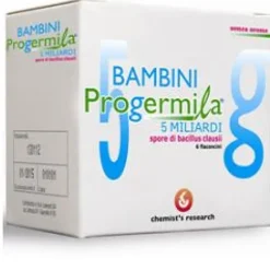 Chemist's Research Progermila Bambini 5 Miliardi 6 Flaconcini 10 Ml Fermenti Lattici Bimbi