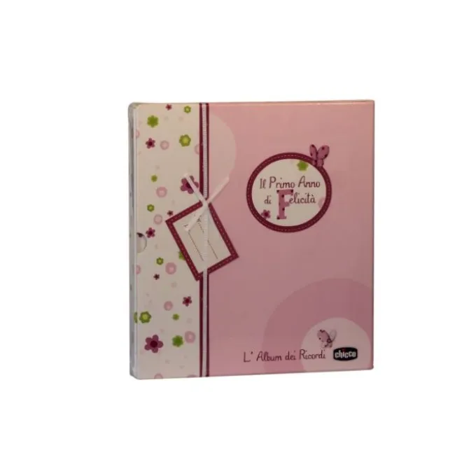 Chicco Album Dei Ricordi Rosa "Il Primo Anno Di Felicità "