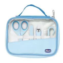 Chicco (Artsana Spa) Chicco Set Unghie Happy Hands Per Bimbo Colore Azzurro/Verde