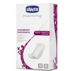 Chicco Assorbenti Postparto Bio Cotone 10 Pezzi