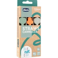 Chicco Cannucce Silicone 12 Mesi+