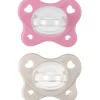 Chicco Dual Soft Succhietto Rosa 6-16 Mesi 2 Pezzi