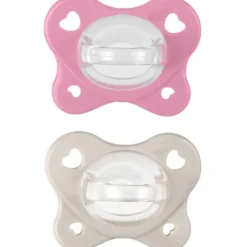 Chicco Dual Soft Succhietto Rosa 6-16 Mesi 2 Pezzi