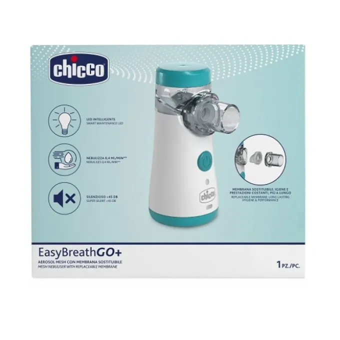 Chicco Easy Breath Go+ Aerosol Mesh Con Membrana Sostituibile