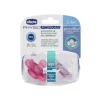 Chicco Gommotto Silicone Rosa 2-6 Mesi 2 Pezzi