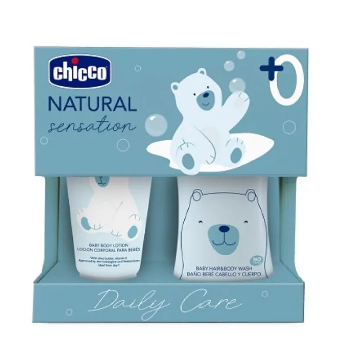 Chicco Natural Sensation Set Bagnoshampo Crema