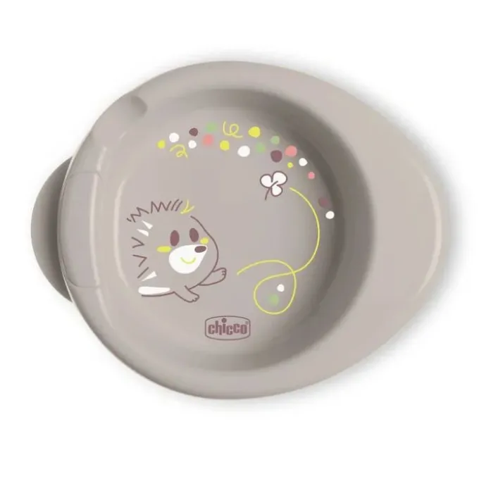 CHICCO PIATTO PAPPACALDA 6M+ GRIGIO - DISPOSITIVO PER L'ALIMENTAZIONE INFANTILE